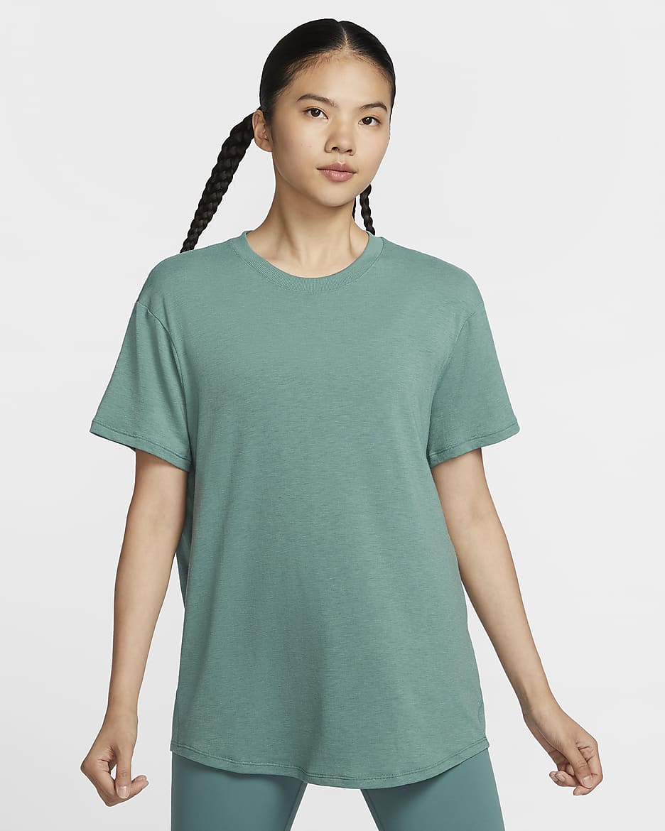 Nike One Relaxed Women s Dri FIT Short Sleeve Top. Nike JP